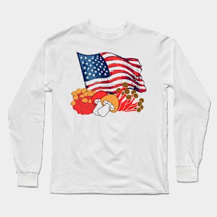 American mushroom style Long Sleeve T-Shirt